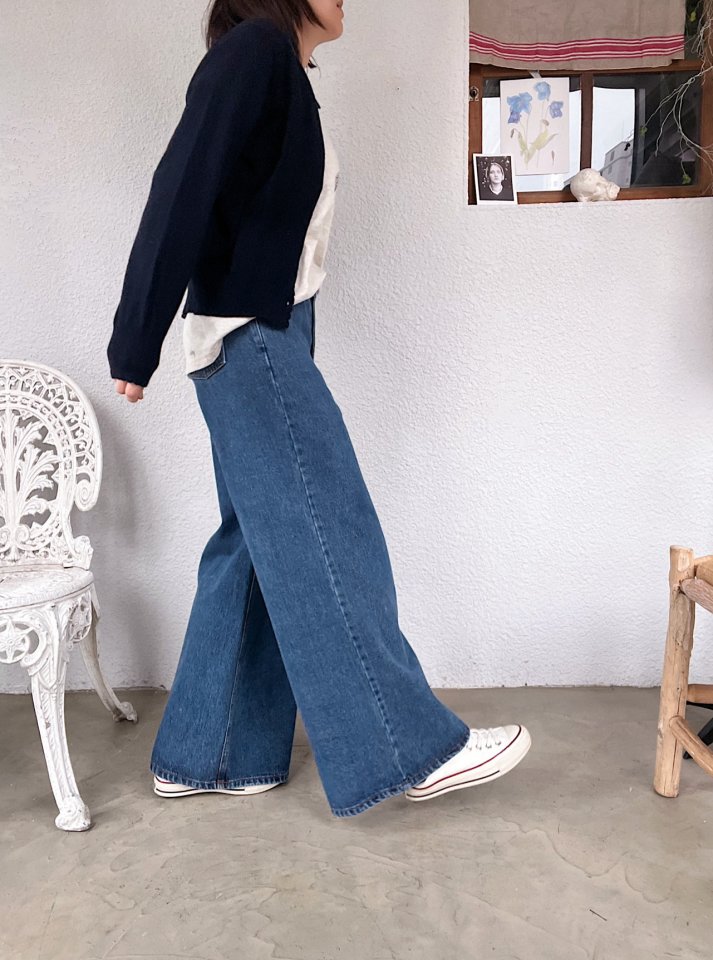 Lagrass - Korean Women Fashion - #momslook - Bor Denim - 8