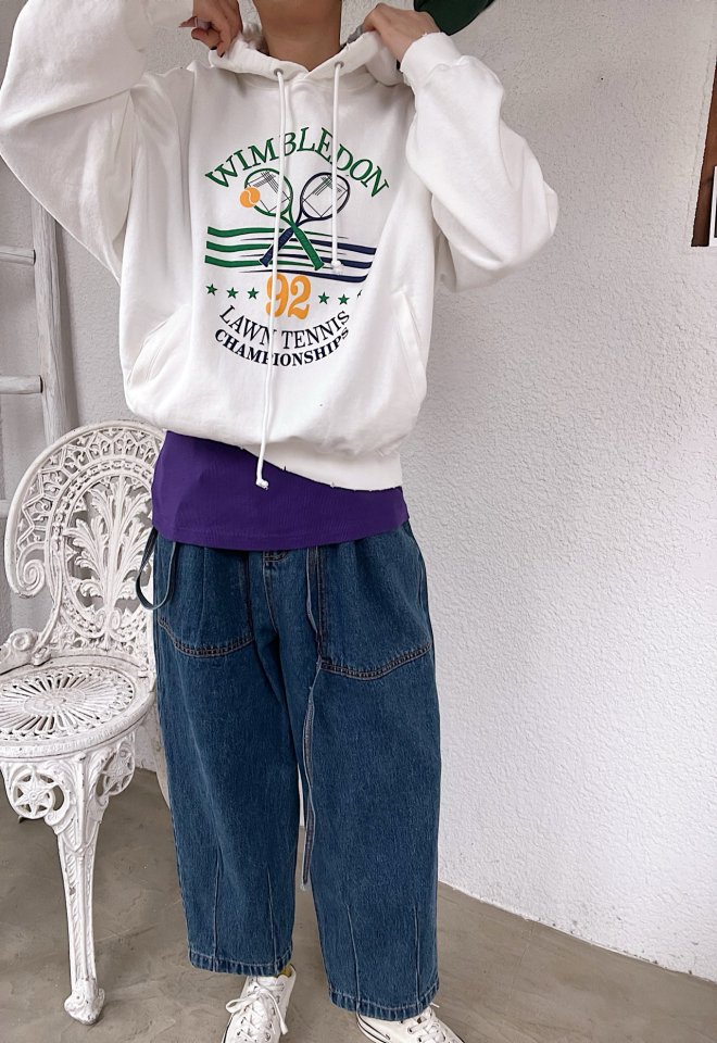 Lagrass - Korean Women Fashion - #womensfashion - Wimbledon Hoodie - 5