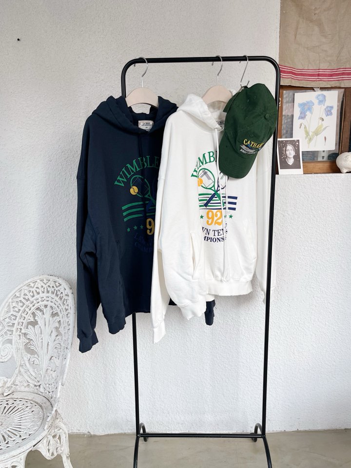 Lagrass - Korean Women Fashion - #womensfashion - Wimbledon Hoodie - 7
