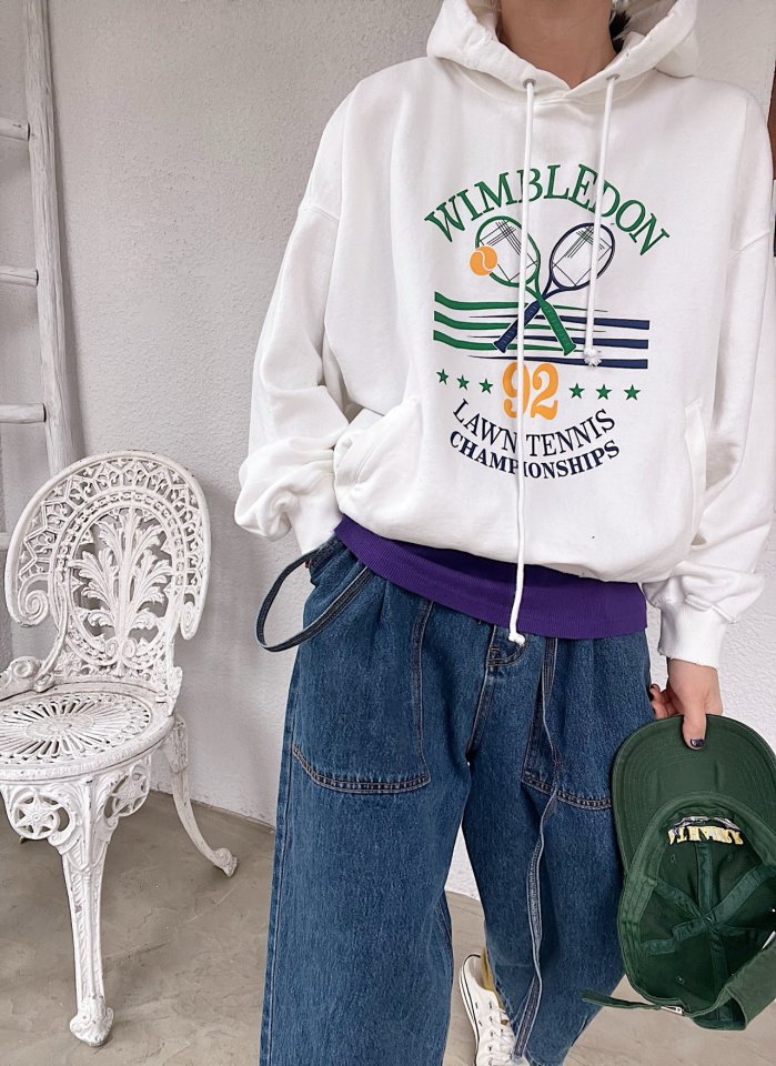 Lagrass - Korean Women Fashion - #womensfashion - Wimbledon Hoodie - 9