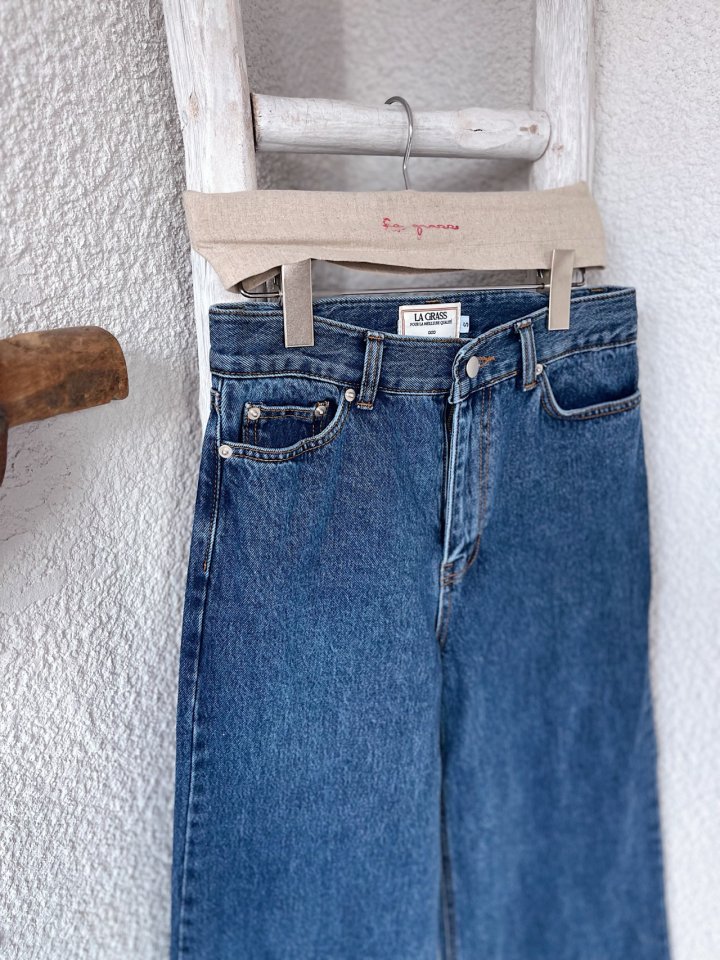 Lagrass - Korean Women Fashion - #womensfashion - Bor Denim - 11