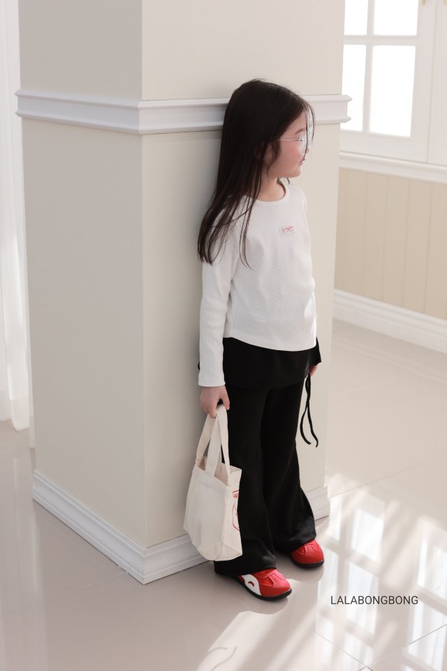 Lalabongbong - Korean Children Fashion - #Kfashion4kids - Side Wrap Pants - 12