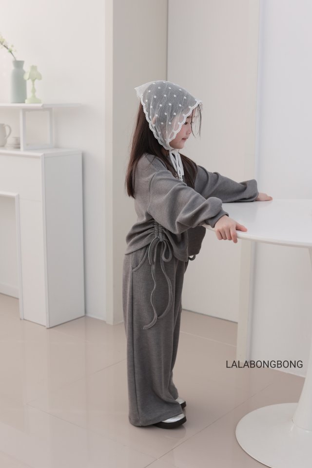 Lalabongbong - Korean Children Fashion - #Kfashion4kids - Lara String Tee - 6
