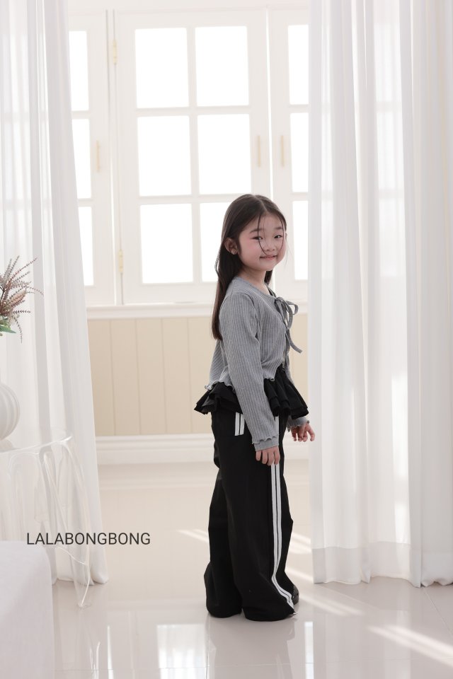 Lalabongbong - Korean Children Fashion - #Kfashion4kids - Point Rib Cardigan - 9