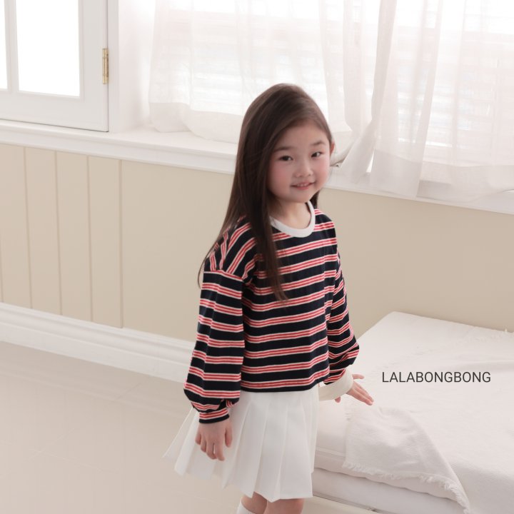 Lalabongbong - Korean Children Fashion - #childofig - Stripe Tee - 6