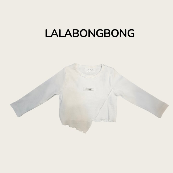 Lalabongbong - Korean Children Fashion - #childofig - Diagonal Slit Tee - 3