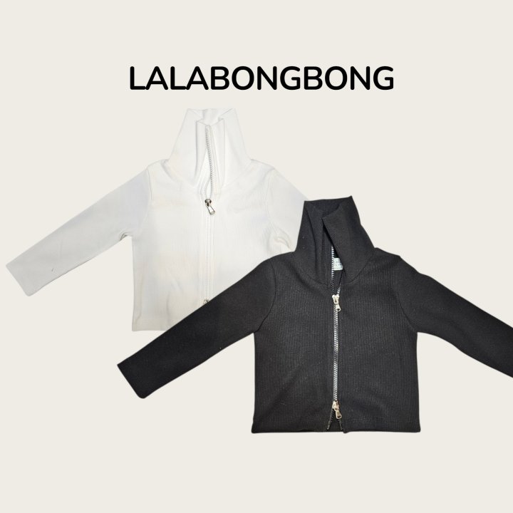 Lalabongbong - Korean Children Fashion - #childofig - Two-Way Rib Zip-Up Cardigan