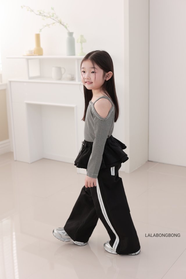 Lalabongbong - Korean Children Fashion - #childrensboutique - Off-Shoulder Tee - 10