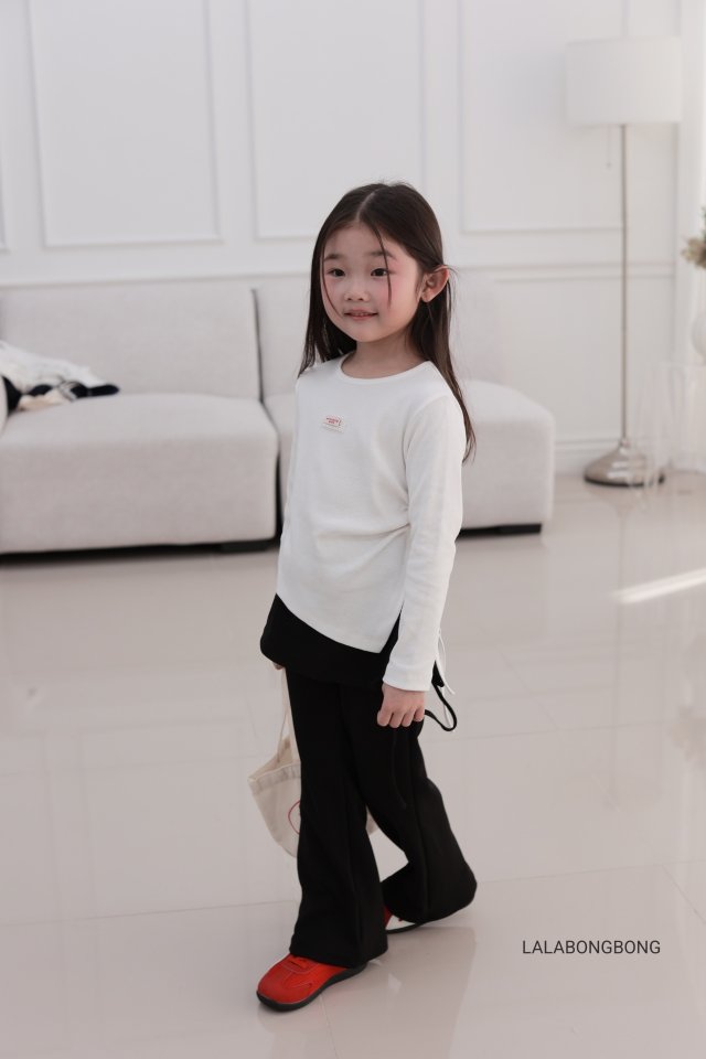 Lalabongbong - Korean Children Fashion - #childrensboutique - Side Wrap Pants - 5