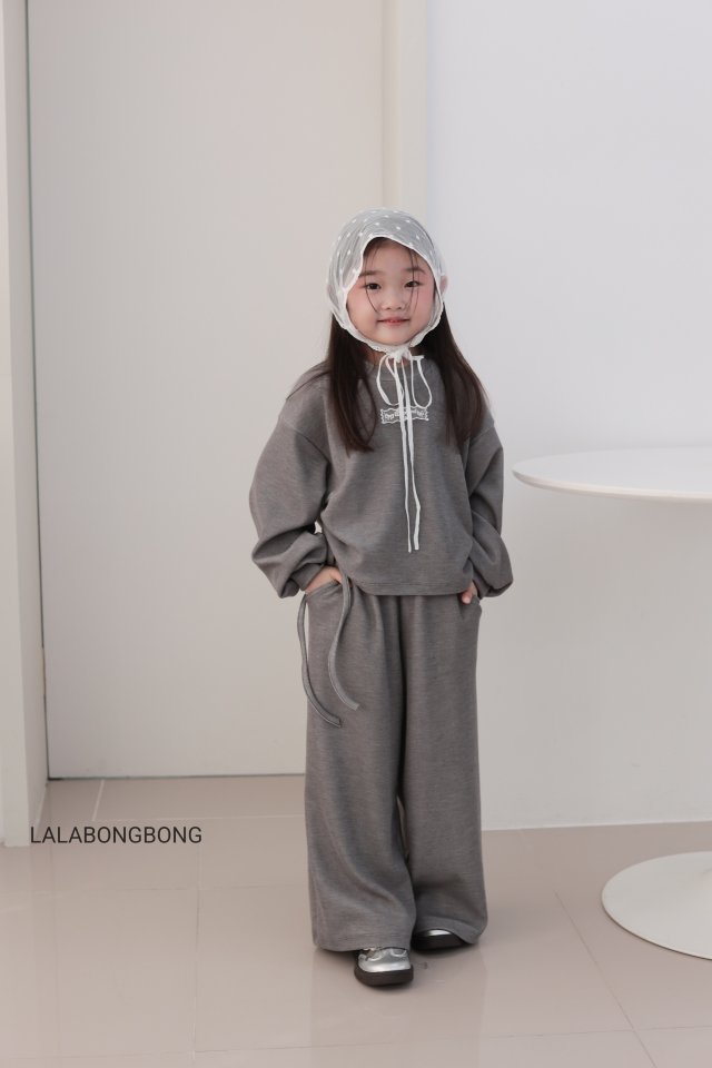 Lalabongbong - Korean Children Fashion - #discoveringself - Lara Wide Pants - 2