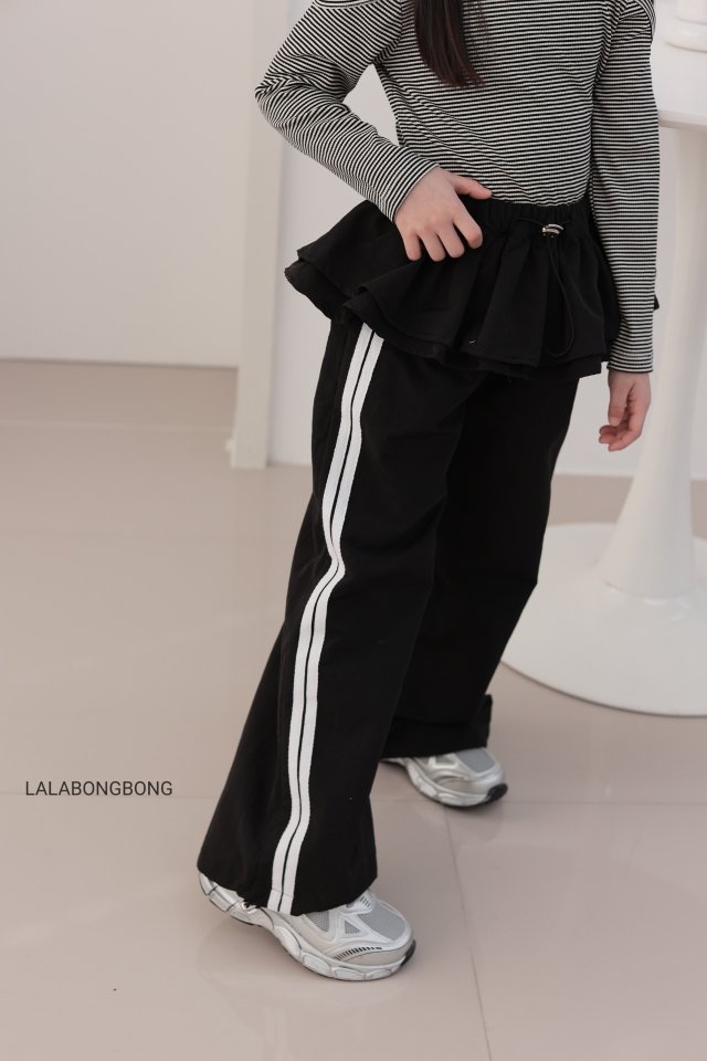 Lalabongbong - Korean Children Fashion - #discoveringself - Frill String Pants - 7