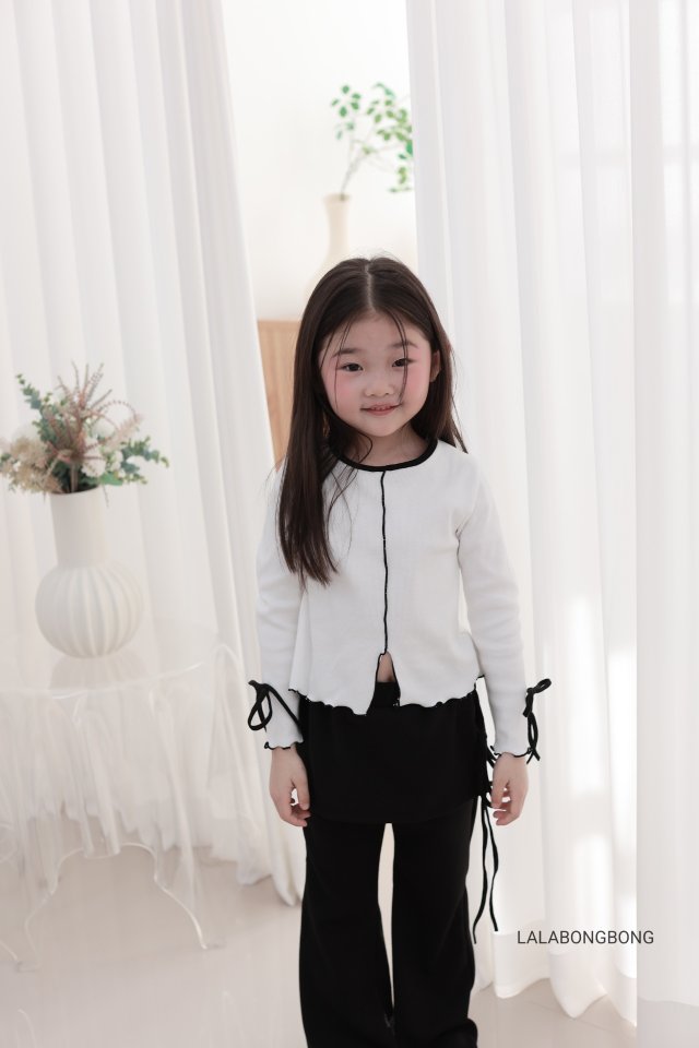 Lalabongbong - Korean Children Fashion - #fashionkids - Side Wrap Pants - 8