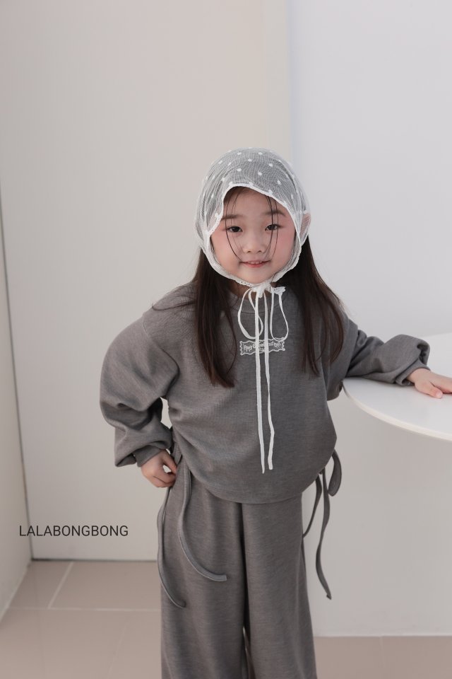 Lalabongbong - Korean Children Fashion - #fashionkids - Lara Wide Pants - 4
