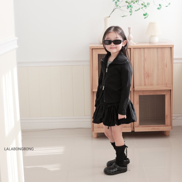 Lalabongbong - Korean Children Fashion - #kidsshorts - Two-Way Rib Zip-Up Cardigan - 7