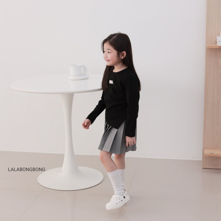 Lalabongbong - Korean Children Fashion - #kidzfashiontrend - Side String Tee - 12