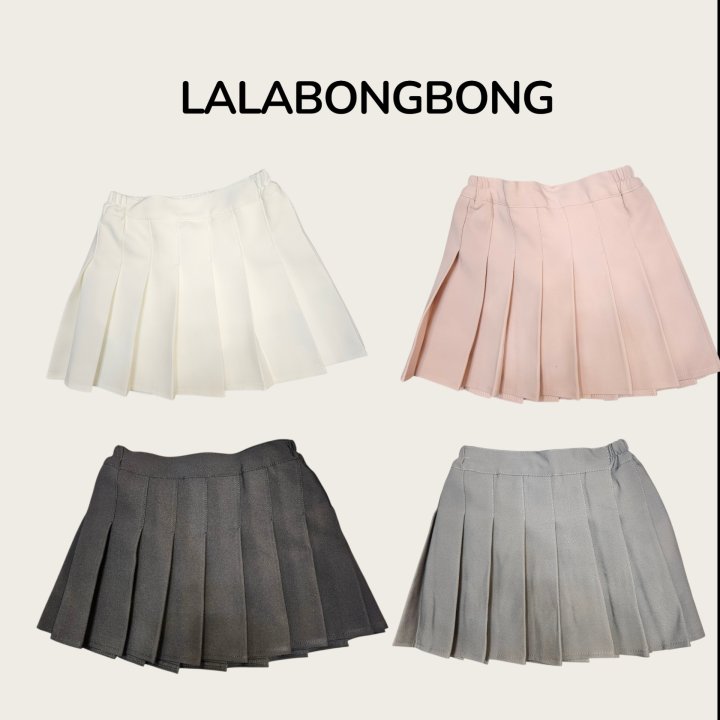 Lalabongbong - Korean Children Fashion - #kidzfashiontrend - Pleated Skirt