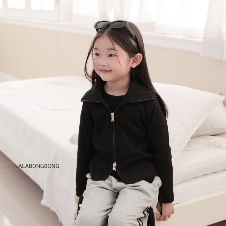 Lalabongbong - Korean Children Fashion - #littlefashionista - Ribbon Wide Pants - 10