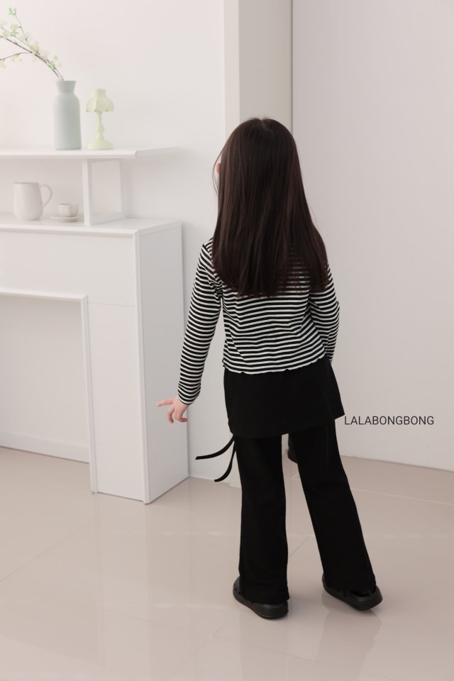 Lalabongbong - Korean Children Fashion - #littlefashionista - String Wrap Pants - 12