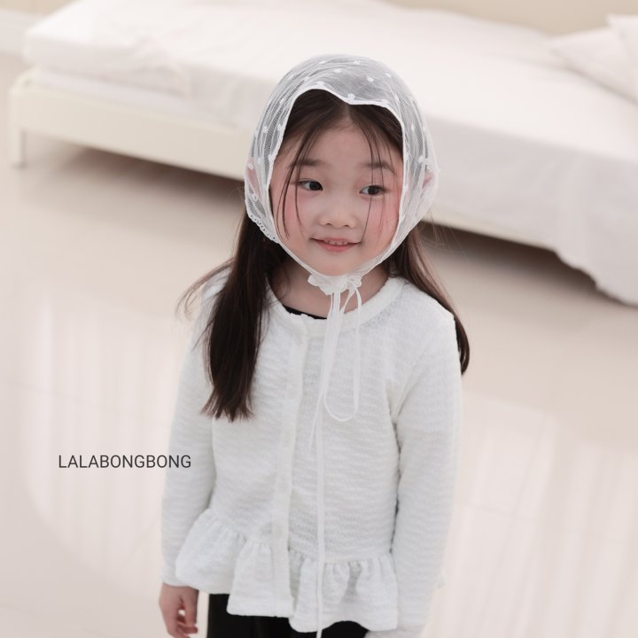 Lalabongbong - Korean Children Fashion - #Kfashion4kids - Jacquard Frill Cardigan - 4