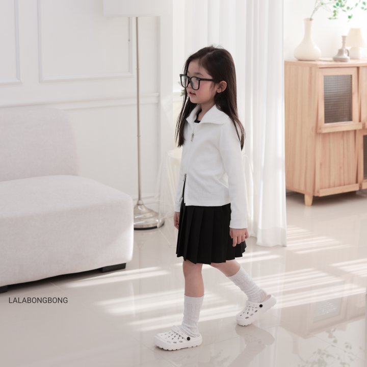 Lalabongbong - Korean Children Fashion - #magicofchildhood - Two-Way Rib Zip-Up Cardigan - 12