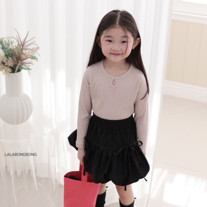 Lalabongbong - Korean Children Fashion - #magicofchildhood - Point Rib Tee - 10