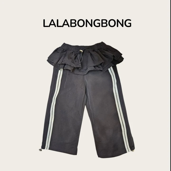 Lalabongbong - Korean Children Fashion - #minifashionista - Frill String Pants