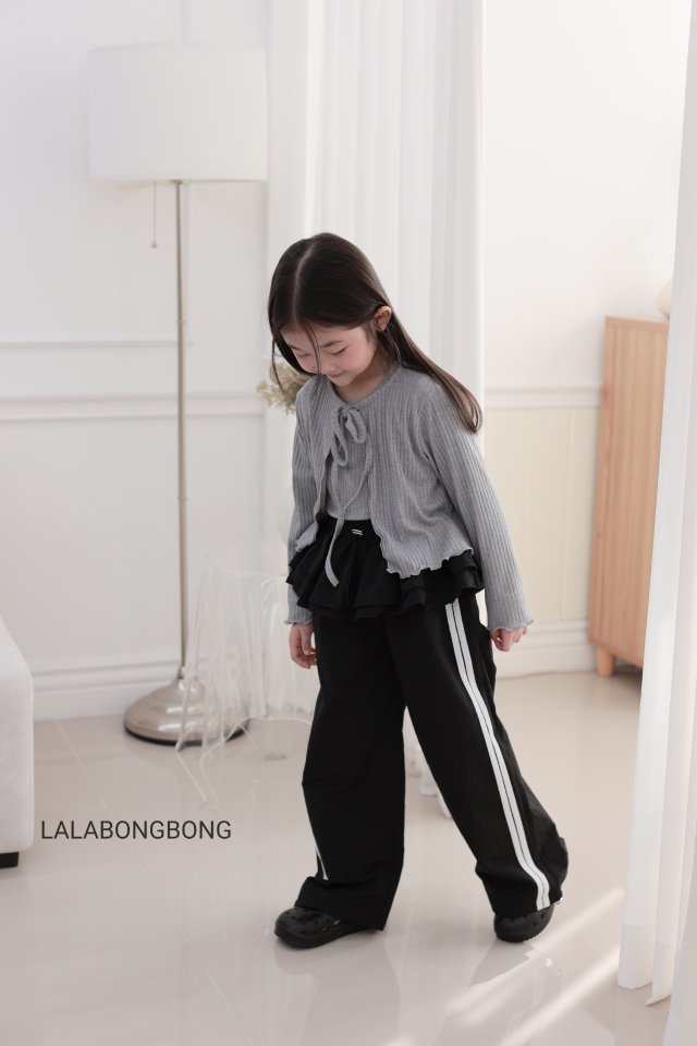 Lalabongbong - Korean Children Fashion - #minifashionista - Point Rib Cardigan - 12