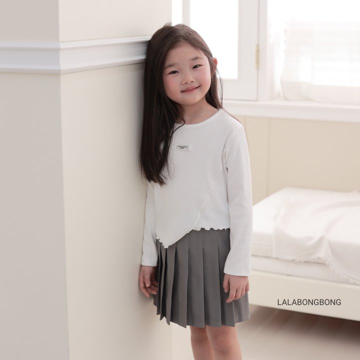 Lalabongbong - Korean Children Fashion - #minifashionista - Pleated Skirt - 5