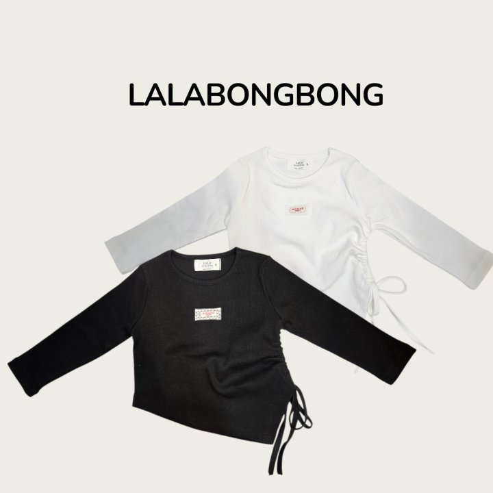 Lalabongbong - Korean Children Fashion - #prettylittlegirls - Side String Tee