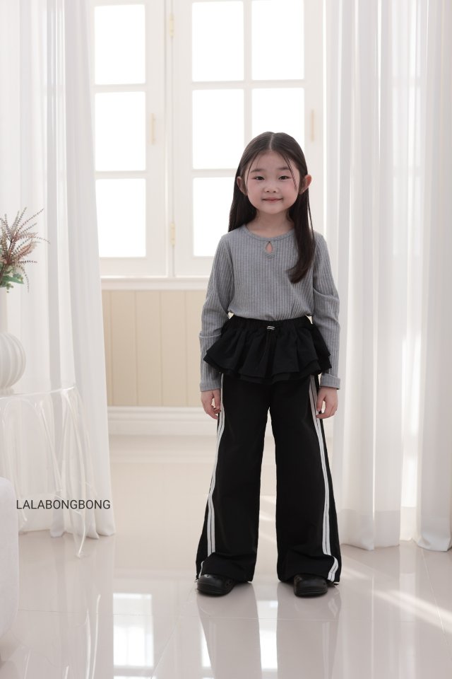 Lalabongbong - Korean Children Fashion - #prettylittlegirls - Frill String Pants - 2