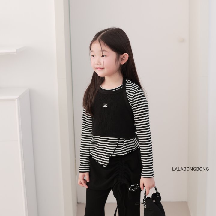 Lalabongbong - Korean Children Fashion - #prettylittlegirls - Patch Halter Tee - 11