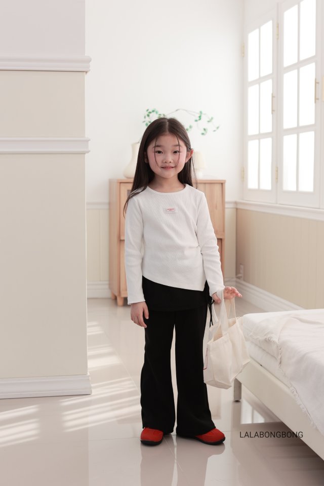 Lalabongbong - Korean Children Fashion - #stylishchildhood - Side Wrap Pants - 3