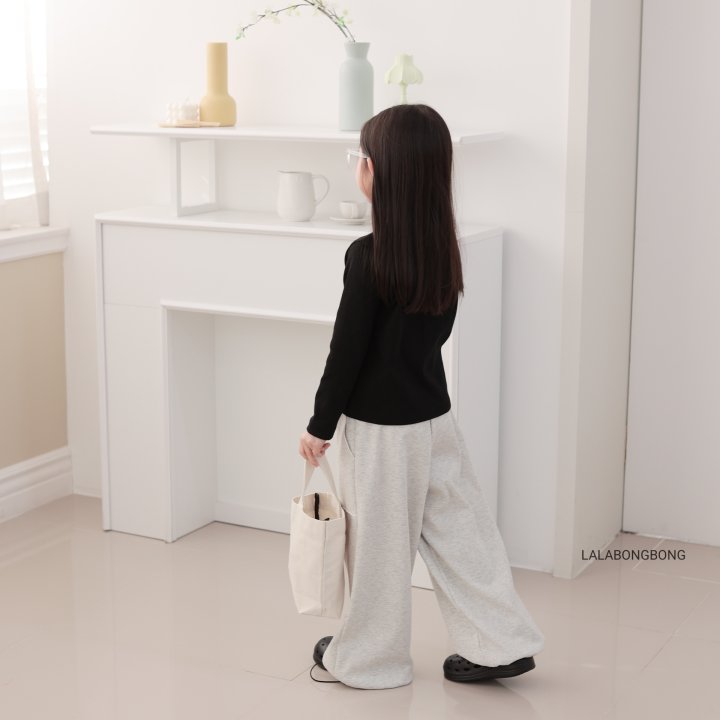 Lalabongbong - Korean Children Fashion - #todddlerfashion - Pocket Wide Pants - 10