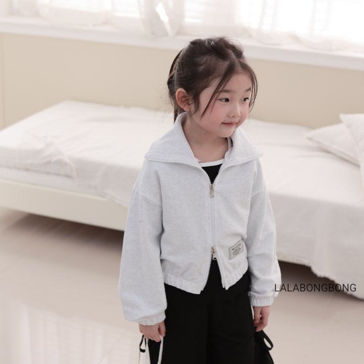 Lalabongbong - Korean Children Fashion - #toddlerclothing - Two-Way Wide Zip-Up - 6