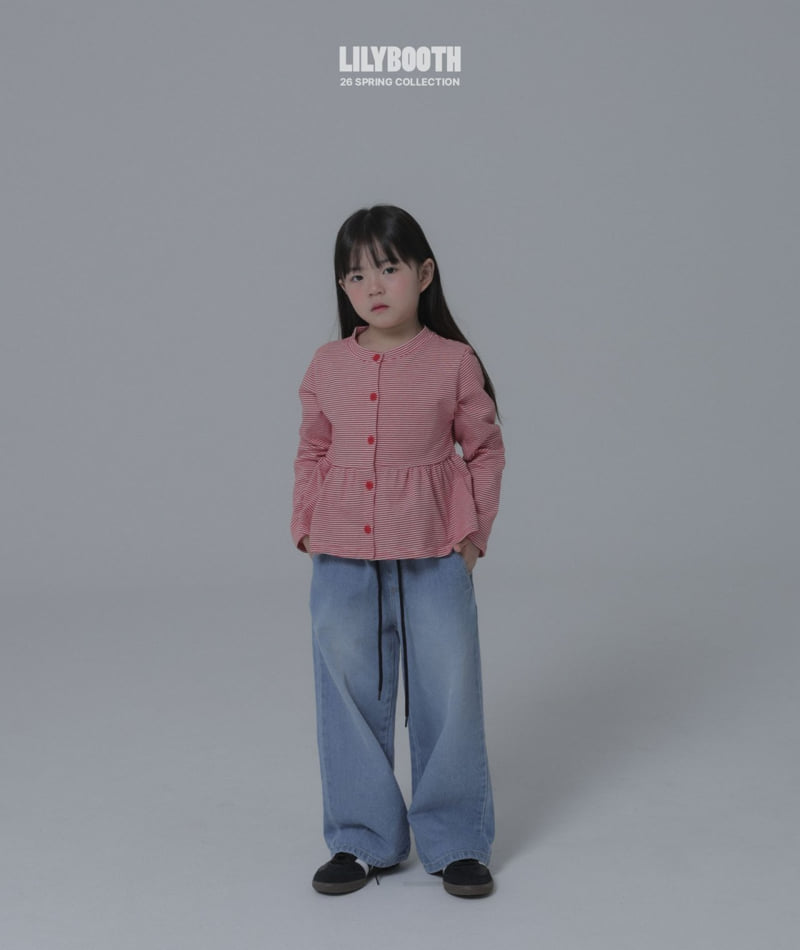 Lilybooth - Korean Children Fashion - #Kfashion4kids - Release Denim Pants - 12
