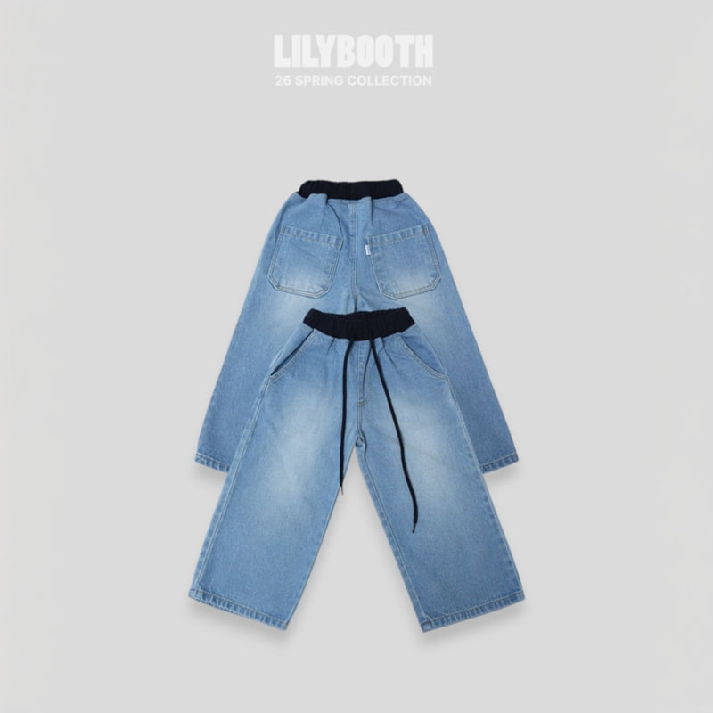 Lilybooth - Korean Children Fashion - #stylishchildhood - Release Denim Pants - 4