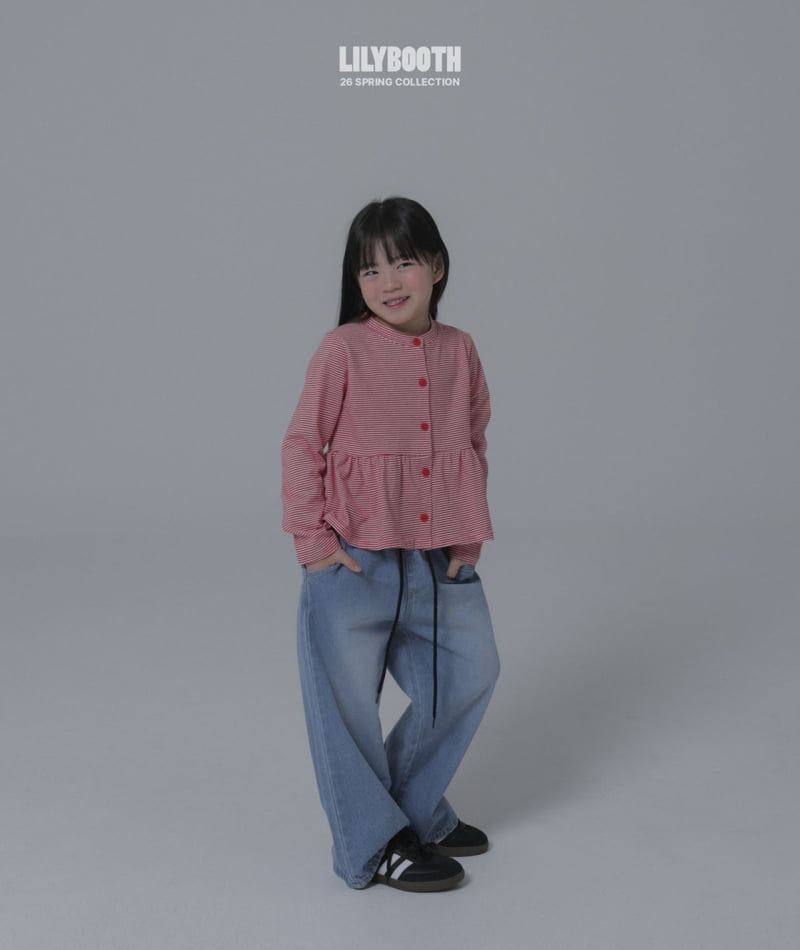 Lilybooth - Korean Children Fashion - #kidzfashiontrend - Release Denim Pants - 11