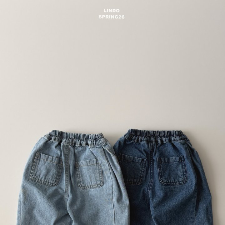 Lindo - Korean Baby Fashion - #babyboutique - Autumn Denim Pants - 6