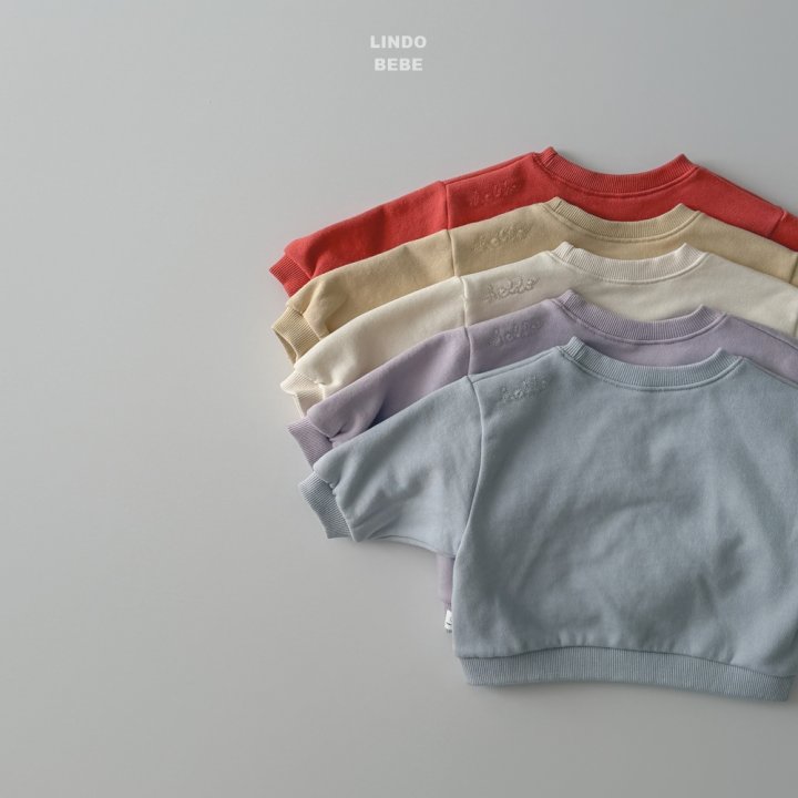 Lindo - Korean Baby Fashion - #babyboutique - Bebe Hello Embroidery Sweatshirt - 10