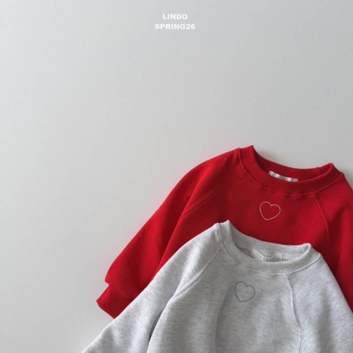 Lindo - Korean Baby Fashion - #babyboutiqueclothing - Stitch Heart Sweatshirt - 10