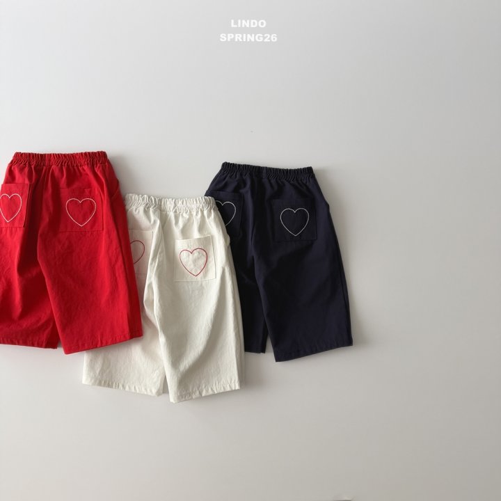 Lindo - Korean Baby Fashion - #babyfashion - Heart Point Pants - 11