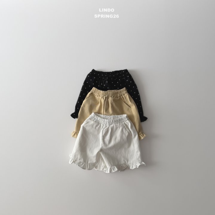 Lindo - Korean Baby Fashion - #babyfashion - Hem Frill Shorts