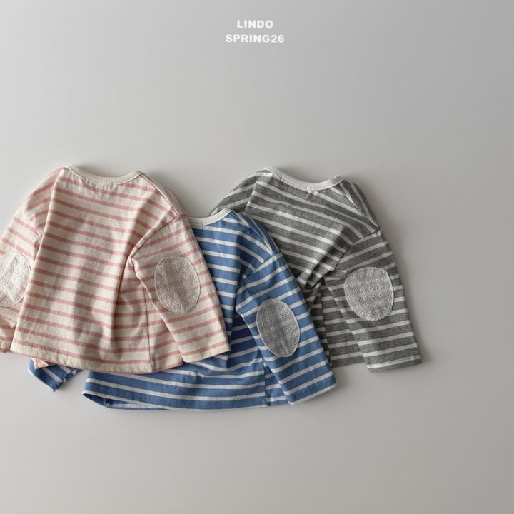 Lindo - Korean Baby Fashion - #babyclothing - Lace Patch Tee - 4