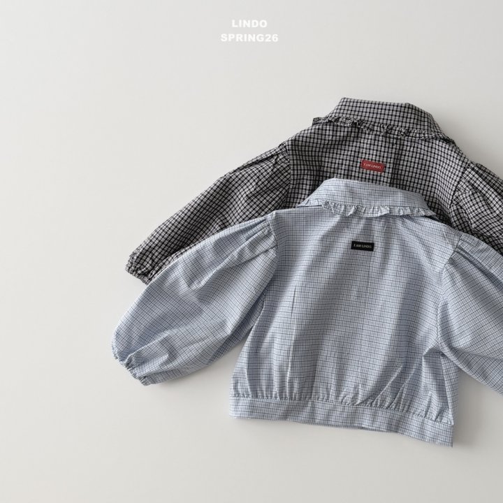 Lindo - Korean Baby Fashion - #babyfever - Garden Check Set - 8