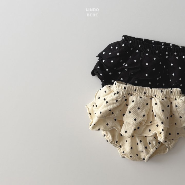 Lindo - Korean Baby Fashion - #babyfever - Bebe Dot Cancan Bloomer - 6