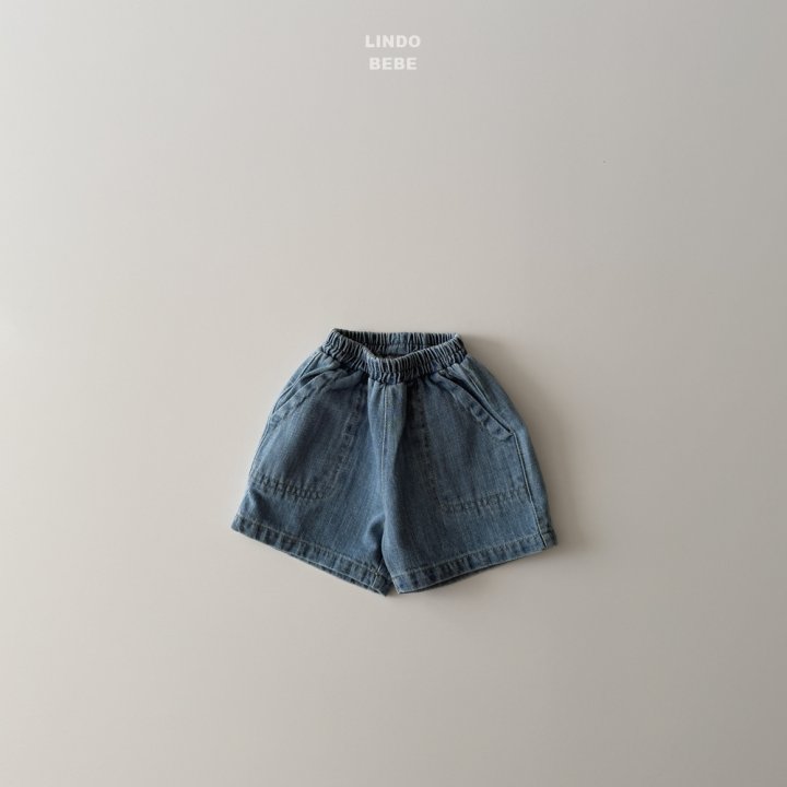 Lindo - Korean Baby Fashion - #babyfever - Bebe Denim Shorts