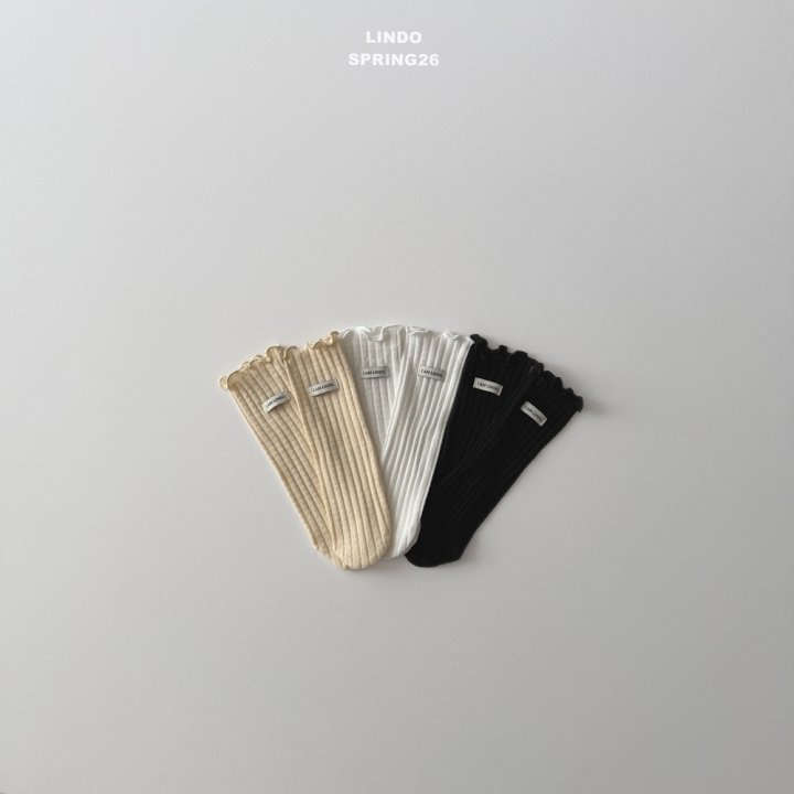 Lindo - Korean Baby Fashion - #babygirlfashion - Rib Label Socks