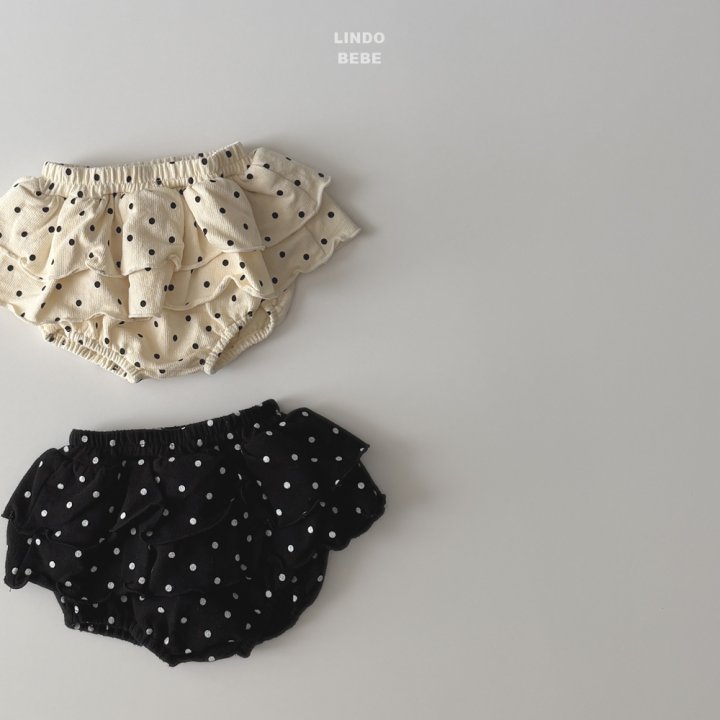 Lindo - Korean Baby Fashion - #babygirlfashion - Bebe Dot Cancan Bloomer - 7