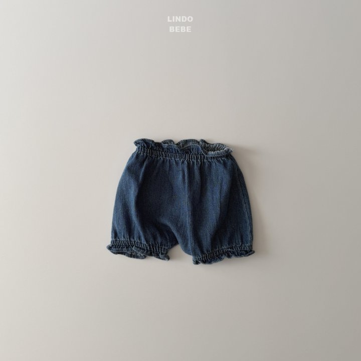 Lindo - Korean Baby Fashion - #babygirlfashion - Bebe Denim Bloomer - 3