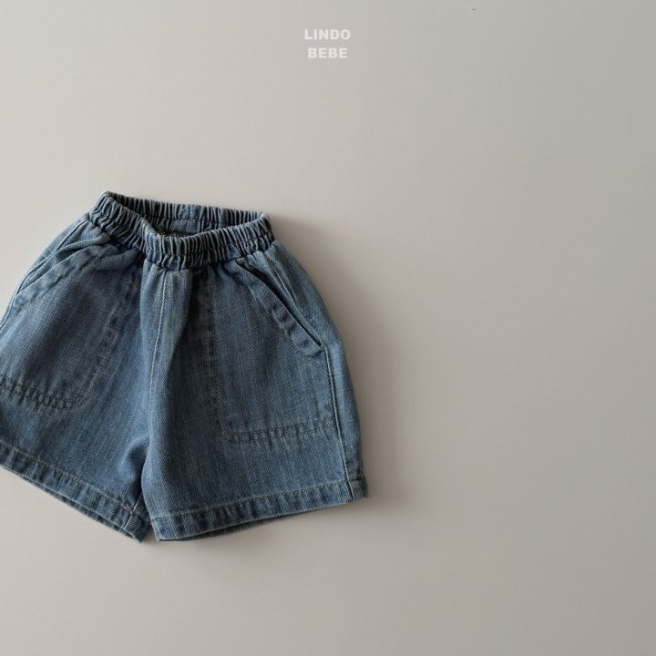Lindo - Korean Baby Fashion - #babygirlfashion - Bebe Denim Shorts - 2